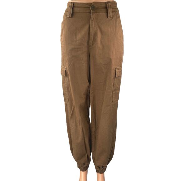 Urban Outfitters BDG Women's Brown Barrel Carrot High Rise Cargo Pants Size XS - Picture 1 of 5